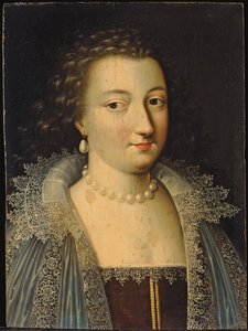 Bir bayanın portresi, muhtemelen Marie de Rohan-Montbazon, Luynes Düşesi Sonra Chevreuse