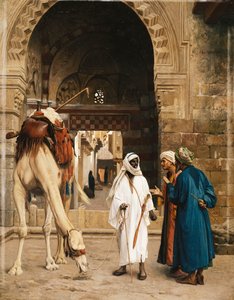 Araplar Arasında Bir Anlaşmazlık; Uyuşmazlık d"Arabes, 1872 by Jean Leon Gerome