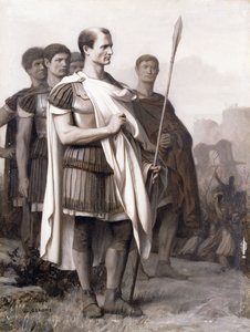 Julius Caesar ve Asası, by Jean Leon Gerome