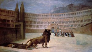Hıristiyan şehitlerin son duası. Jean-Leon Gerome tarafından yapılan resim (Jean Leon Gerome by Jean Leon Gerome
