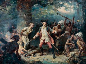 Kızılderililerin esiri Binbaşı Israel Putnam
