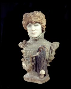 Sarah Bernhardt (1844-1923) adlı komedyen Henriette Rosine Bernard