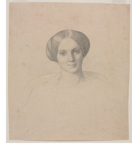 Bir Kadının Portre Başı, 1800