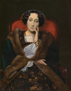 Bir Kadının Portresi, 1851. by Jean Leon Gerome