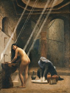 Mağribi Hamamı by Jean Leon Gerome