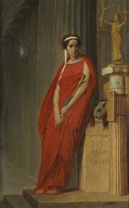 Phedre olarak Elisa Rachel by Jean Leon Gerome