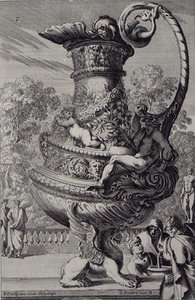 Bahçe heykeli, yayınlanmış, c.1670 (gravür) (ayrıca bkz. 172934)