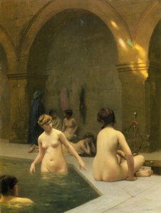 Yıkananlar by Jean Leon Gerome