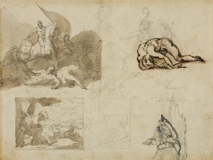  by Jean Louis André Théodore Géricault