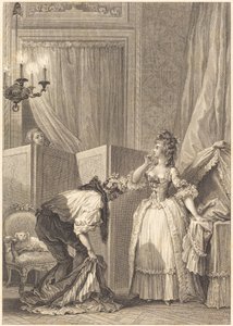dayak ve içerik cuckold by Jean Louis Delignon and Antoine Jean Duclos after Jean Honoré Fragonard