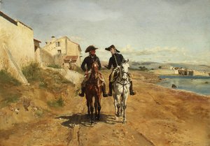 Bir General ve Yaveri, 1869.