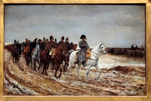 Fransız kampanyası by Jean Louis Ernest Meissonier