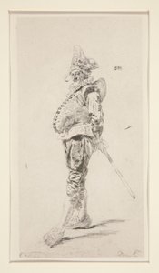 Punchinello by Jean Louis Ernest Meissonier