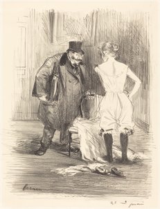 bir Nöbet by Jean Louis Forain