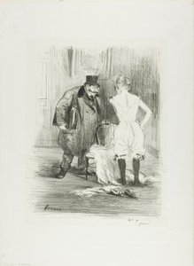 bir Nöbet by Jean Louis Forain