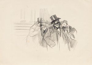 Borsada, c. 1900. by Jean Louis Forain