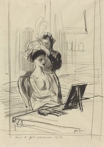 Pers bayramından önce by Jean Louis Forain