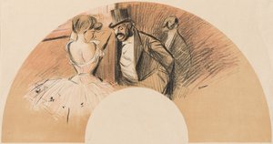 bal hükümeti hayranı by Jean Louis Forain