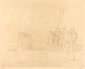 Calvary (ilk plaka) by Jean Louis Forain