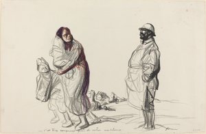 Ambulansın yakını çok tehlikeli by Jean Louis Forain