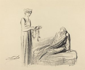 Fetters, muhtemelen 1919. by Jean Louis Forain