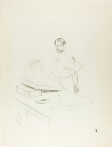 Forain, Litograf by Jean Louis Forain