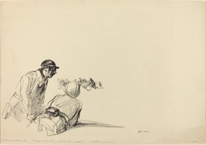 Alman İlerlemesi, c. 19141919. by Jean Louis Forain