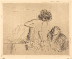 Özel Odada (birinci plaka) by Jean Louis Forain