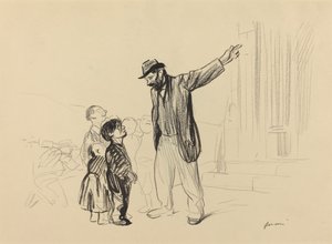 Babalarının Kilisesi, c. 19141919. by Jean Louis Forain