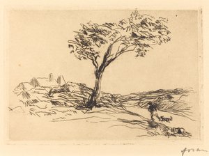 Versay Çevresinde Manzara by Jean Louis Forain