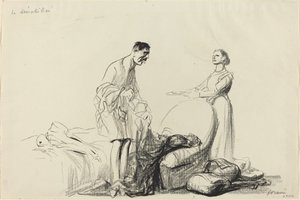Terhis edilmiş, c. 19141919. by Jean Louis Forain