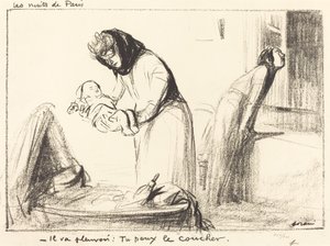 Paris Geceleri by Jean Louis Forain