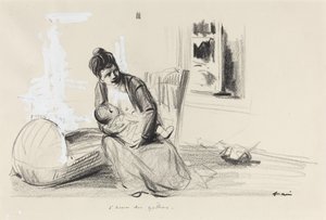 Gothaların saati, c. 19141919. by Jean Louis Forain