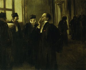 Saray Koridoru Sahnesi; Saraydaki Koridor Sahnesi, 1905 dolayları by Jean Louis Forain