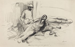 Merak etmeyin ben kaldım., c. 19141919. by Jean Louis Forain
