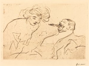 büyük puro by Jean Louis Forain