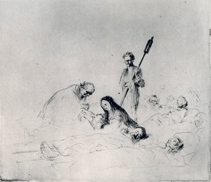 Hastaların Cemaati, 1925. by Jean Louis Forain