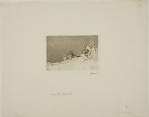 Ölü Kız by Jean Louis Forain