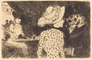 Folies Bergere (reddedilen tabak, ikinci tabak) by Jean Louis Forain