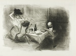 Özel Yemek Odası, Beşinci Tabak by Jean Louis Forain