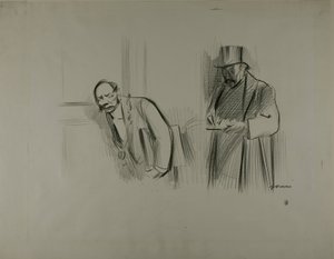 Muhabir by Jean Louis Forain