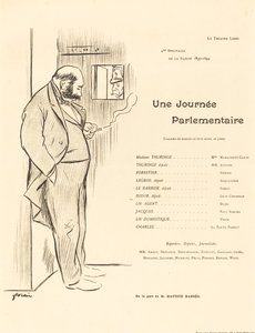 Meclis günü by Jean Louis Forain