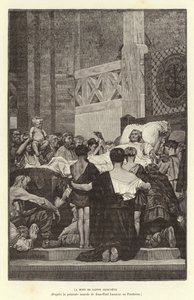 La Mort de Sainte Genevieve. Aziz Genevieve
