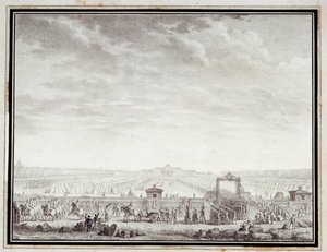 Fransız Devrimi: “” Les troupes du Champ-de-Mars, Place Louis XV