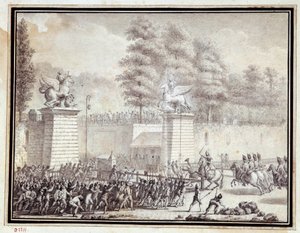 Fransız Devrimi: “” Monsieur de Lambesc, 12 Temmuz 1789