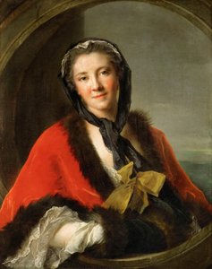 Kontes Tessin, 1741. by Jean Marc Nattier