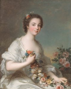 Bir Bayan Portresi by Jean Marc Nattier