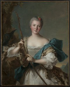 Diana Olarak Bir Kadının Portresi, 1752.