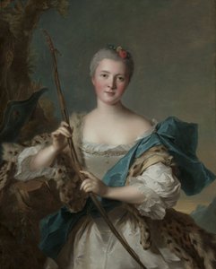 Diana Olarak Bir Kadının Portresi, 1752