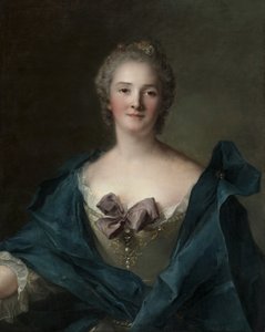 Bir Kadının Portresi, c.1748 by Jean Marc Nattier